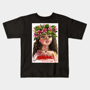 Flower crown Kids T-Shirt